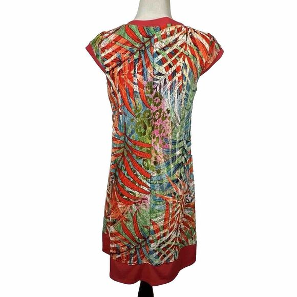 Rabbit Rabbit Rabbit Designs Bright Jungle Printed Dress Size 6 - Picture 3 of 9